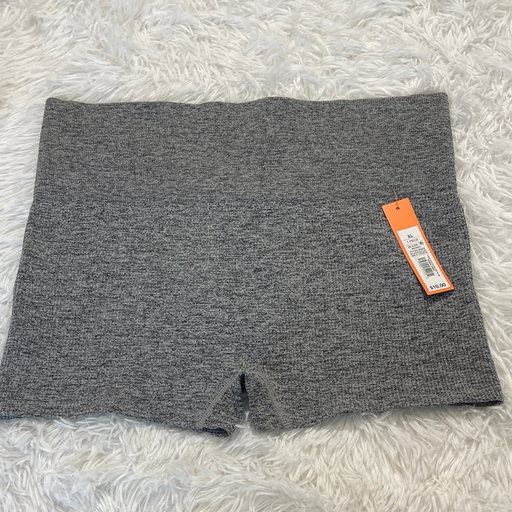 COLSIE WOMENS SIZE XL Heather Gray Bike Shorts NWT
